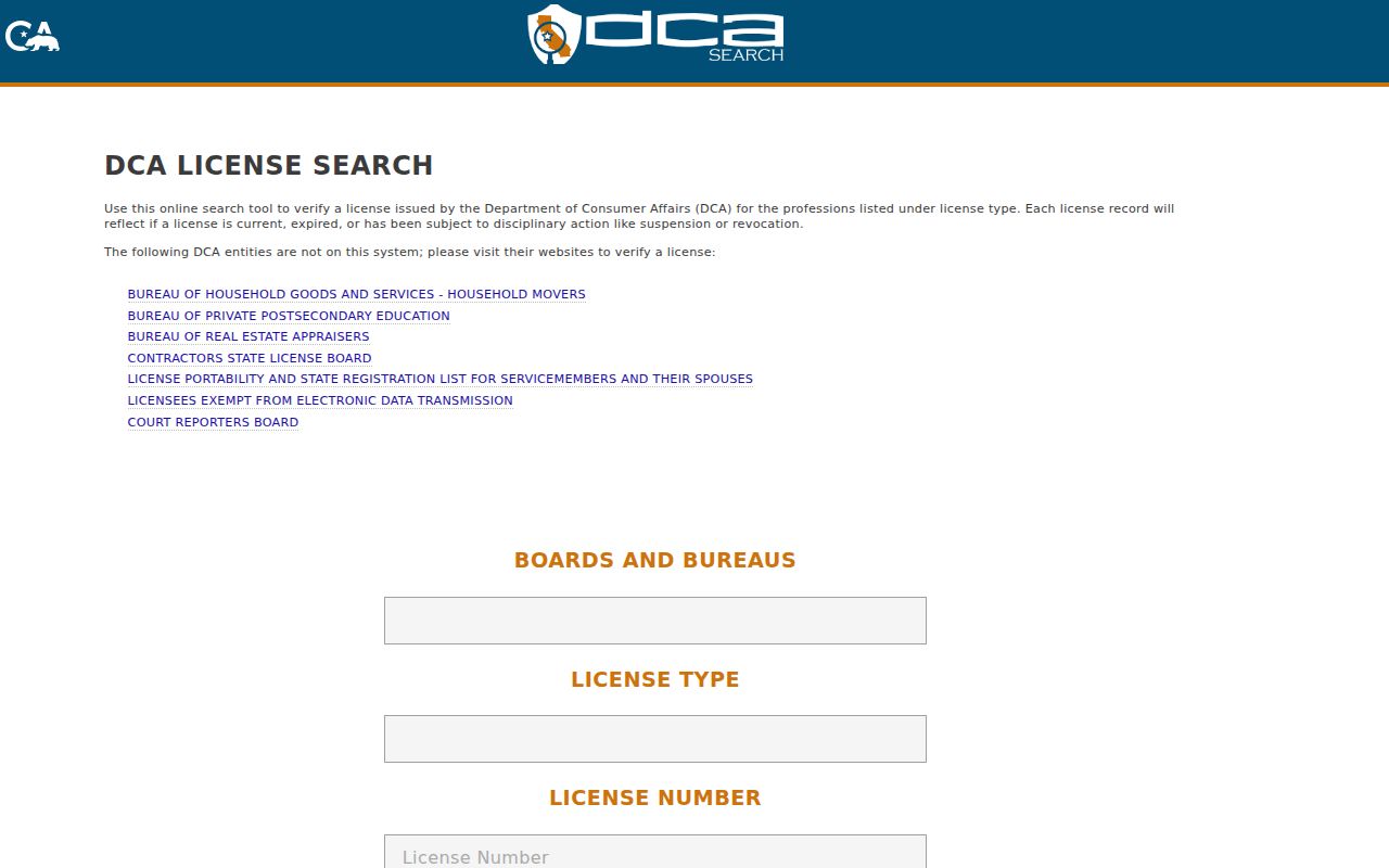 Pacifica residents directory professional license search